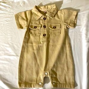 One piece 3-6 month jumpsuit